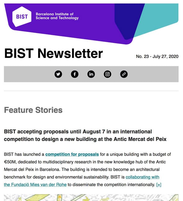 BIST Newsletter